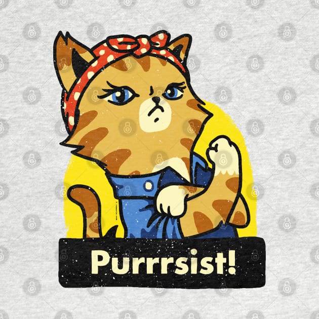 Purrrsist! (Version 3) by vo_maria